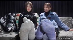 【A&F】new Sexy socks and feet of Vietnamese models fari`s 4K