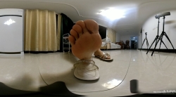 【Foot World】Asian goddess slippers humiliate VR（Martina）