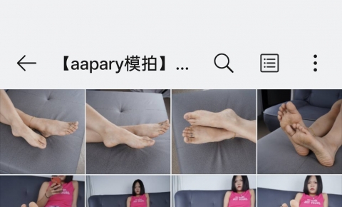 【aapary模拍】小玉新人模特脚型展示（90P）