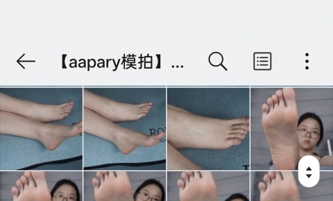 【aapary模拍】小新美脚加微距图（150P）