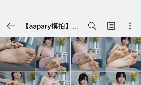 【aapary模拍】超美女神模特小玉秀足弓（110P)
