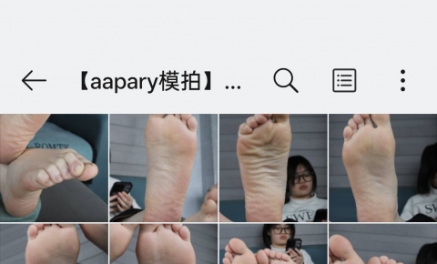 【aapary模拍】新模妍妍的美足（130P）