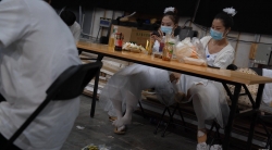 [丝足视频] 1403 车展礼仪白袜 4K 4:25