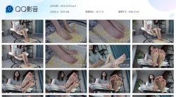 【南国足艺】琪琪美脚踩方便面，脏脏的脚底，有语言诱惑！